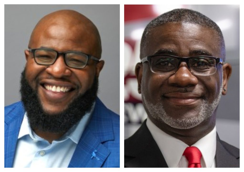 Portraits of Brandon Pope and Leon Hendricks.